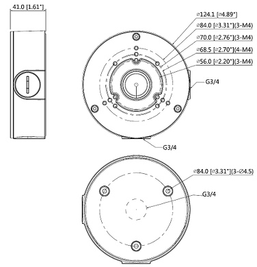 Dahua PFA130-E Anschlussdose