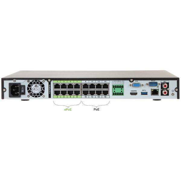 Dahua NVR5216-16P-4KS2E 16 Kanal 16PoE Pro IP Video Recorder