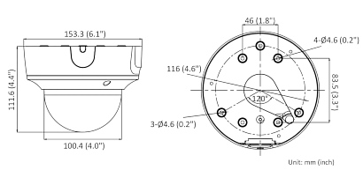 Hikvision DS-2CD2783G2-IZS AcuSense IP Netzwerk Dome Kamera