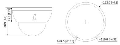 Dahua IPC-HDBW2841R-ZAS 8MP IP IR Dome Netzwerk Kamera