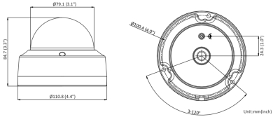 Hikvision DS-2CD2183G2-I 8MP AcuSense Dome Kamera